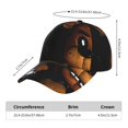 thumbnail image 2 of Saiise Men Women Five Nights At Freddy'S Print Sported Baseball Cap Adjustable Golf Cap Dad Hat Outdoor for Running Workouts and Outdoor Activities All Seasons, 2 of 6