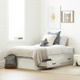 thumbnail image 2 of South Shore Ulysses Twin 3-Drawer Mates Bed Winter Oak, 2 of 8