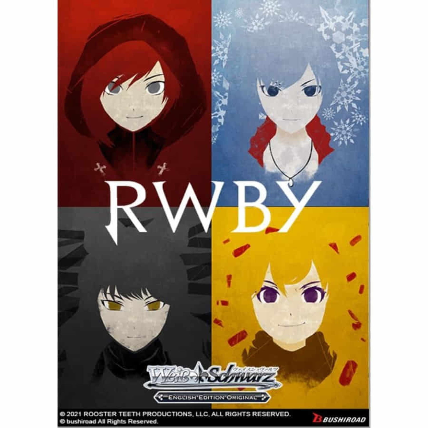 Weiss Schwarz English RWBY Booster Box - 20 Packs of 8 Cards Each!