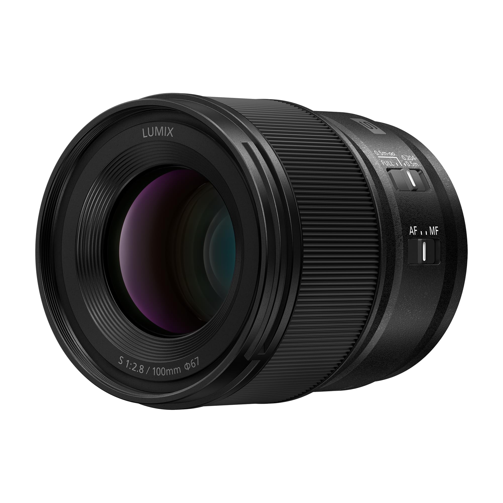 Panasonic LUMIX Full Frame Camera Lens, S 100mm F2.8 Macro - S