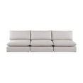 thumbnail image 6 of Meridian Furniture Mackenzie Beige Durable Linen Textured Modular Sofa, 6 of 7