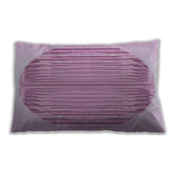 Ahgly Company Outdoor Rectangular Patterned Lumbar Throw Pillow, 13 inch by 19 inch