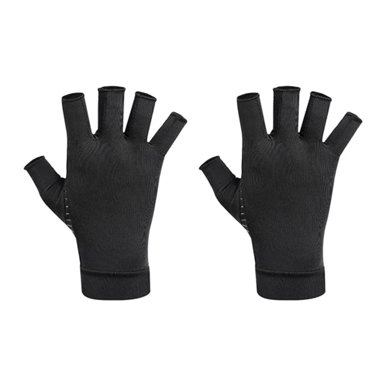 bicycle gloves with wrist support Kumdkd Copper Infused Cycling Gloves - Half Finger Bike Gloves with Wrist  Support & Anti-Slip Grip for Men/Women, Arthritis Relief & Vibration  Protection