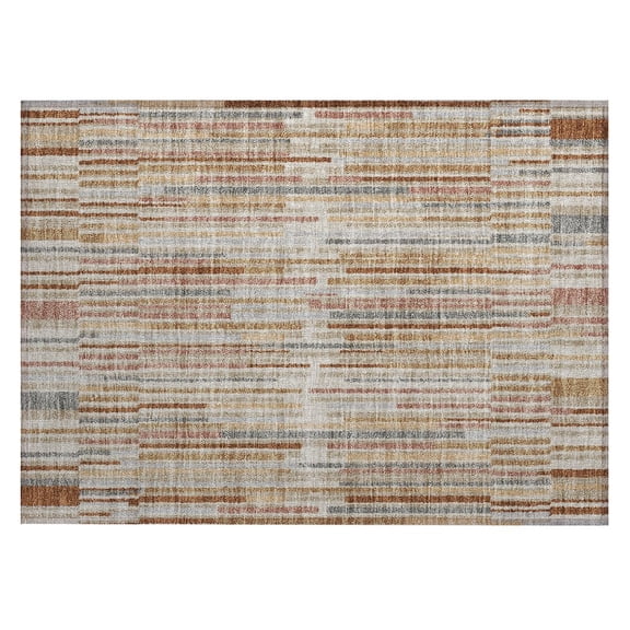 Dalyn Rugs Machine Washable Indoor/Outdoor Chantille ACN2102 Paprika 1'8" x 2'6" Rug