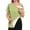 Green, variant on Womens Post Shoulder Surgery Shirts Tear Away Side Snap Plaid T Shirts Short Sleeve Port Postpartum Rotator Cuff Recovery Casual Tops Blue XL
