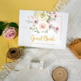 thumbnail image 3 of Vjnyvs Wedding White Guest Book Elegant Baby Shower Guest Book Bachelorette Party Supplies Wedding Books for Guests to Sign, 3 of 7