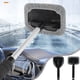 thumbnail image 1 of Cepillo para limpiar coches – limpiaparabrisas telescópicas de cristal, cabeza compacta lavable, plástico ligero, gris, de 20 pulgadas, limpiador de huecos profundos, resistente a arañazos, de una, 1 of 7