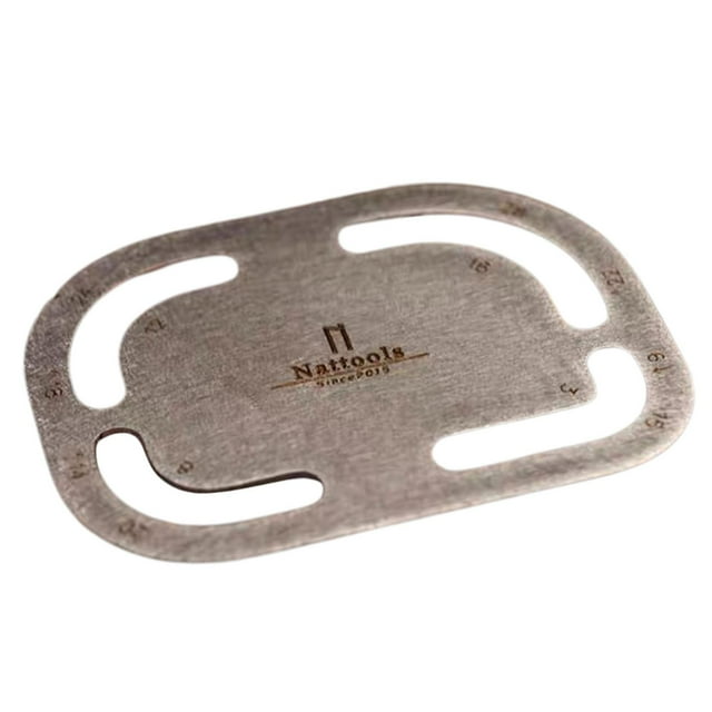 GUOOL Ruler Circles Building Formwork Stencils Tool R3 to R28mm