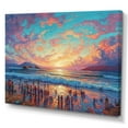 thumbnail image 2 of Designart "Ocean In All It'S Beaty III" Modern Landscape Beach Wall Decor, 2 of 5