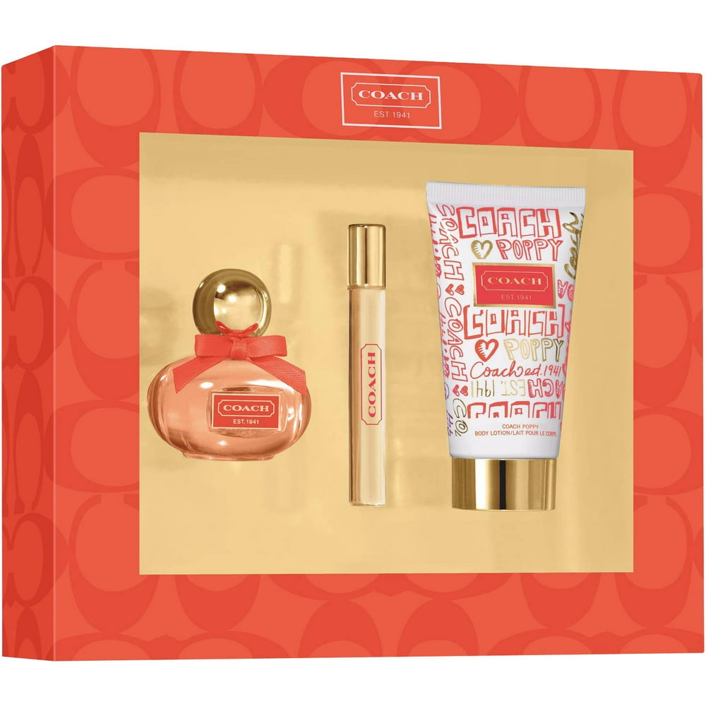 Coach Coach Poppy Fragrance for Women Gift Set, 3 pc