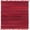 Red, variant on Rugs.com Chindi Cotton Collection Rug – 6 Ft Runner Red Flatweave Rug Perfect For Hallways, Entryways