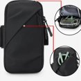 thumbnail image 3 of Bolso deportivo para correr y hacer senderismo BRILLAR negro pequeño, 3 of 5