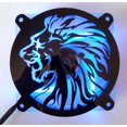 thumbnail image 1 of Inspired Laser Design Custom Acrylic Lion Head Computer Fan Grill 200mm, 1 of 4