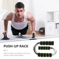 thumbnail image 4 of FUTUREORYY 1 Pair S-type Push-up Bracket Steel for Non-equilibrium Training in Body Building, 4 of 4