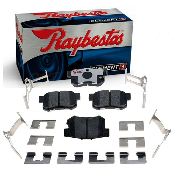 Raybestos Rear Element3 Disc Brake Pad Set compatible with Honda Civic 2002-2015