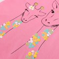 thumbnail image 6 of NOKIO Kids Graphic Tee T-Shirt, Cute And Comfortable Summer Tops For Girls Children's Summer T Shirt Giraffe Print Short Sleeve Crewneck Top Casual Out For 1 To 7 Years, 6 of 6