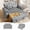 Light Gray, variant on 58" Convertible Sleeper Sofa Bed, Full Size Pull Out Couch with USB Charging, Cup Holders, Adjustable Backrest & Side Pockets, Towel Fabric Loveseat for Living Room, Apartment, Office (Light Gray)