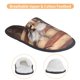 thumbnail image 3 of Fotbe Deer American Flag Wall Pantuflas Peludas para Mujer con Estampado, Zapatillas de Peluche, Zapatos de Invierno para Casa, Uso Interior y Exterior-Medium, 3 of 8