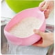 thumbnail image 1 of Rice Wash Sieve Plastic Pink Rice Washer Strainer Multipurpose Drain Basket For Vegetable Fruit, 1 of 5