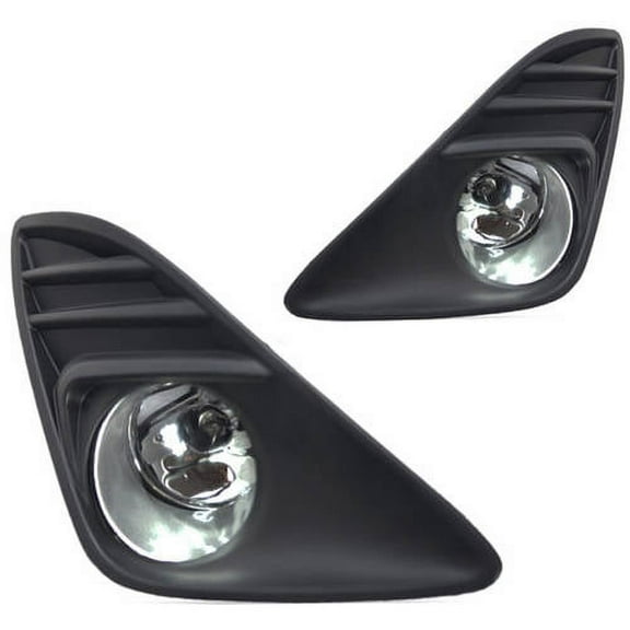 Fog Light For 12-14 Toyota Camry Clear Lens, Pair