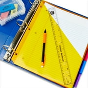 Pen+Gear 12 Plastic Ruler – Clear, Bulk pack Available , recommend for Middle School, High School, College,