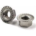thumbnail image 2 of Tuercas de seguridad JAMW M16 Acero Inoxidable 304 Paquete de 5, 2 of 5
