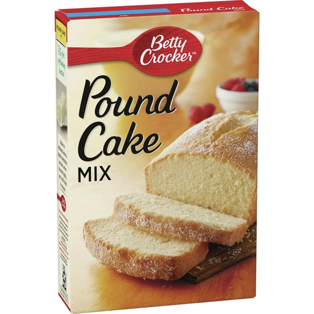 Betty Crocker Pound Cake Mix, 16 oz Box
