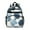 Blue White Gold, variant on Pink Gold Marble Pattern Backpack for School,Cute School Bag,Schoolbag with Adjustable Shoulder Straps & Padded Back,15.25"x11.5"x5.25"