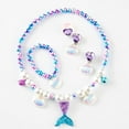 thumbnail image 7 of HAWEE Girls Mermaid Costume Princess Dress Up Lace Off Shoulder Evening Elegant Dress, 7 of 7