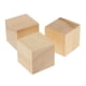 thumbnail image 1 of Cubos de madera - Bloques cuadrados de 15/20 cm para fotos, manualidades y tallado para niños pequeños 35mm 3 piezas, 1 of 9
