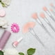 thumbnail image 5 of Juegos De Brochas De Maquillaje De 7/10 Uds., Mango En Espiral, Brocha Suave Para Sombra De Ojos, Herramientas De Belleza Portátiles Para Todo Tipo De Piel Advancent CE008039-04, 5 of 6