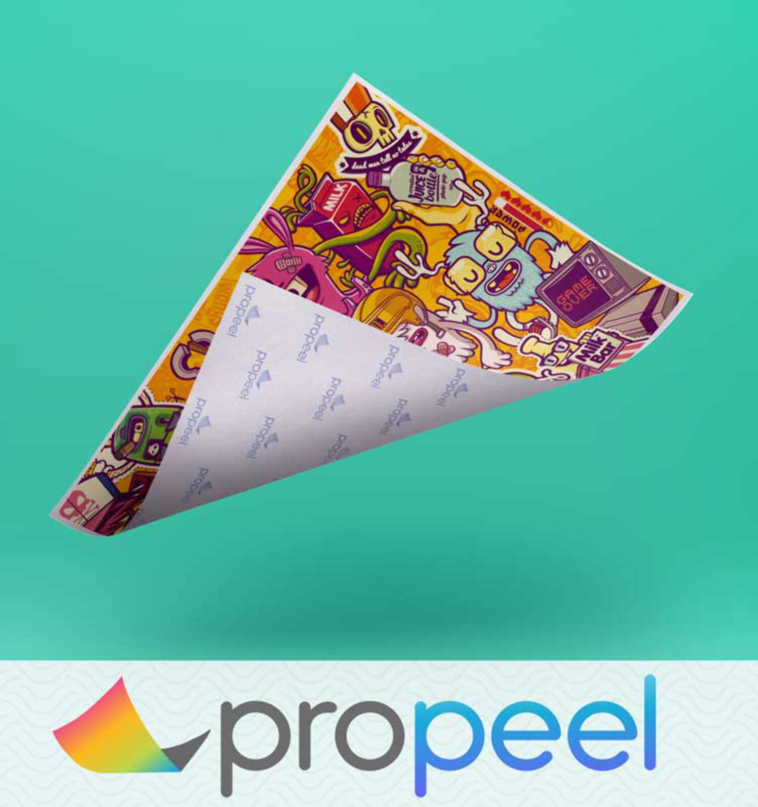 Propeel 1 Step | Transfer Paper | White and Light Textiles