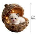 thumbnail image 3 of Adorno de Animales del Bosque Decoración para el árbol de Navidad, diseño caprichoso, material acrílico duradero, aporta un toque festivo para las fiestas, 8 cm, 3 of 6