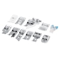 thumbnail image 1 of Kit de Pieds de Presseur de Machine à Coudre de Ménage, 11pcs/set Multifonctionnel Presse Pieds Fermeture Éclair de Quilting Largement Application Commode, 1 of 8
