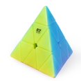 thumbnail image 4 of Qiyi Qiming Jelly Pyramid Speed Cube Stickerless Pyraminx 3x3 Magic Cube Puzzle Juguetes para niños Adulto Estudiante kaili Sencillez, 4 of 4