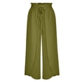 thumbnail image 6 of Cutuoiiu Plus Size Womens Loose Fit Casual Trousers with Side Slits and Pockets for Vacation and Daily Wear Gifts, 6 of 9