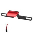 thumbnail image 1 of Universal Motorcycle License Plate Light CNC Aluminum Tail Light 6 LED Red, 1 of 2