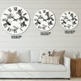 thumbnail image 4 of Designart 1 in Quartz Coastal Wall Clock, 4 of 5
