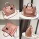 thumbnail image 4 of 3 uds. Bolso de mano de cuero para mujer, bolsos de hombro con borlas, bolso de mano, bandolera, 4 of 5