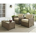 thumbnail image 4 of Crosley Furniture Bradenton 2Pc Wicker Outdoor Chair Set, 4 of 7