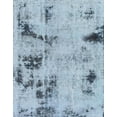 thumbnail image 1 of Ahgly Company Machine Washable Indoor Rectangle Abstract Blue Koi Blue Area Rugs, 4' x 6', 1 of 7
