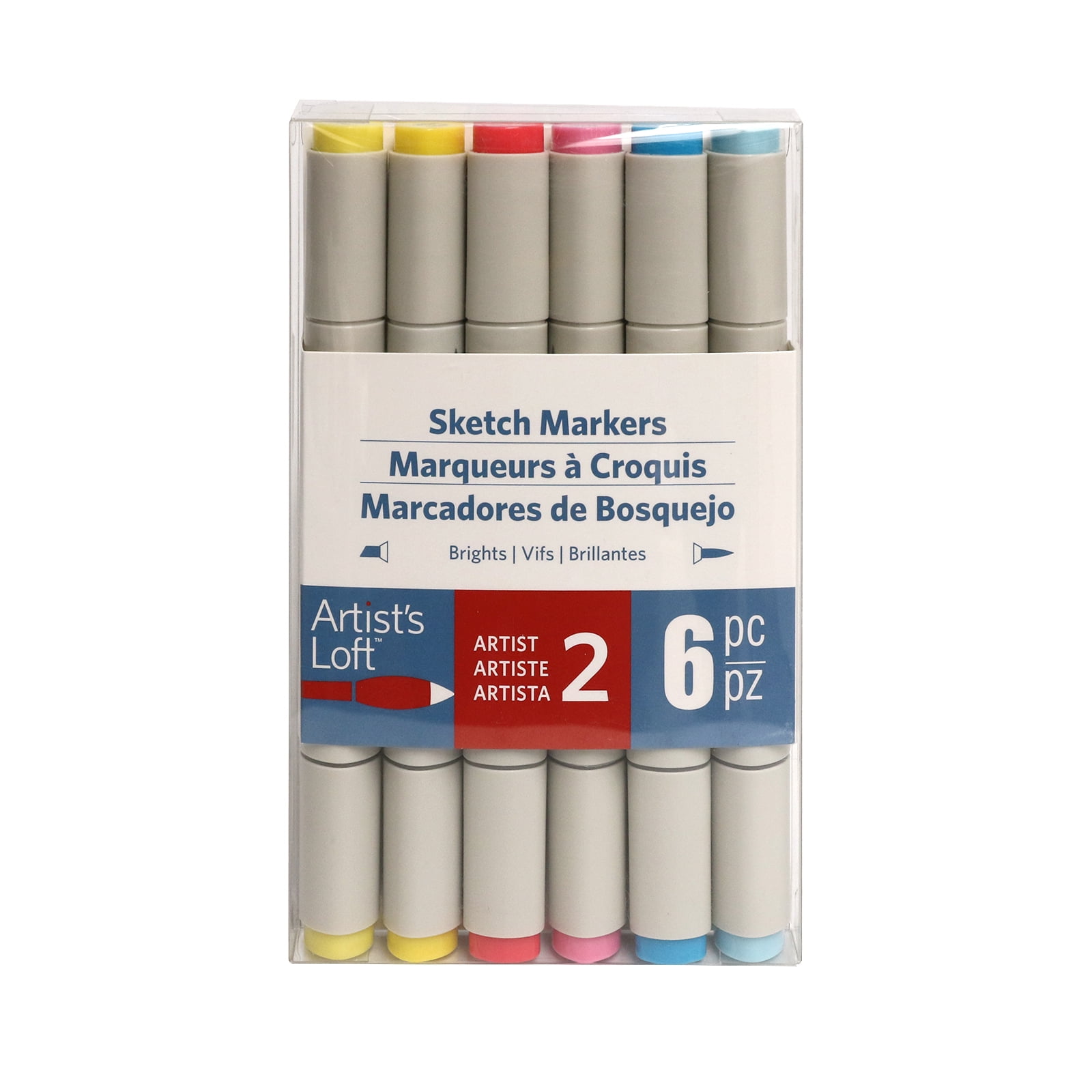 Bright Primaries Sketch Markers by Artist's Loft