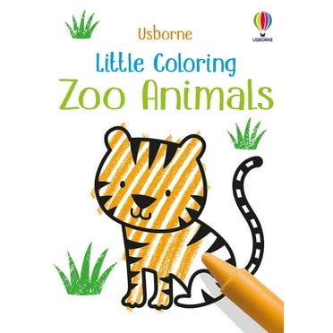 Little Coloring Little Coloring Zoo Animals, (Paperback)