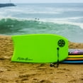 thumbnail image 2 of Maui and Sons 42 inch Lightweight Slick Bottom BodyBoard Surfing W/Wrist Leash EPS Core Boarding Blue, 2 of 8
