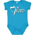 thumbnail image 3 of Inktastic Be Kind with Heart Ribbon in White Text Boys or Girls Baby Bodysuit, 3 of 5
