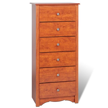 Monterey Tall 6 Drawer Chest, Cherry
