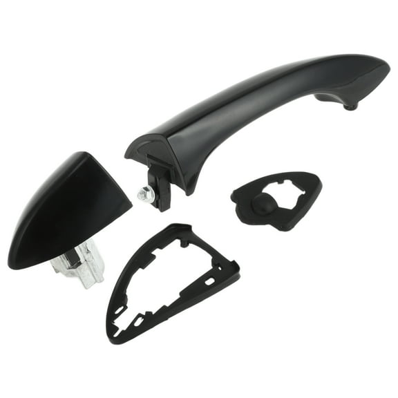 Exterior Door Handle for BMW X5 E53 2000-2006 Durable No.51218257738 Front Right Door Handle Black 1 Pc