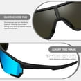 thumbnail image 6 of Joopin Sports Sunglasses for Men Women Polarized UV400 Sun Glasses Unisex Cycling Running Shades(Blue), 6 of 8