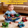 thumbnail image 7 of Chuvikid 3 Pack Monster Truck Toy,Motion Activated Light Up Cars for Toddlers- Bull,Shark,Crocodile,Press and Go Cars Gifts for Boys Gifts Ages 3-7, 7 of 7