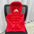 thumbnail image 3 of Luvrsol Girls Box‑Quilted Hooded Puffer Jacket, Zip‑Up Lightweight Kids Cold‑Weather Outerwear 100-160, 3 of 7